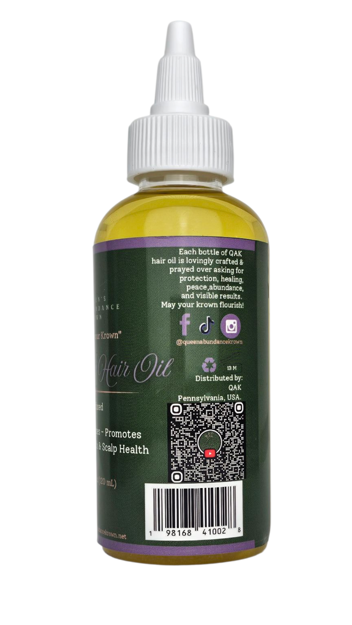 Nourishing Growth Rosemary Hair Oil | Strengthen, Hydrate & Promote Healthy Hair 4oz